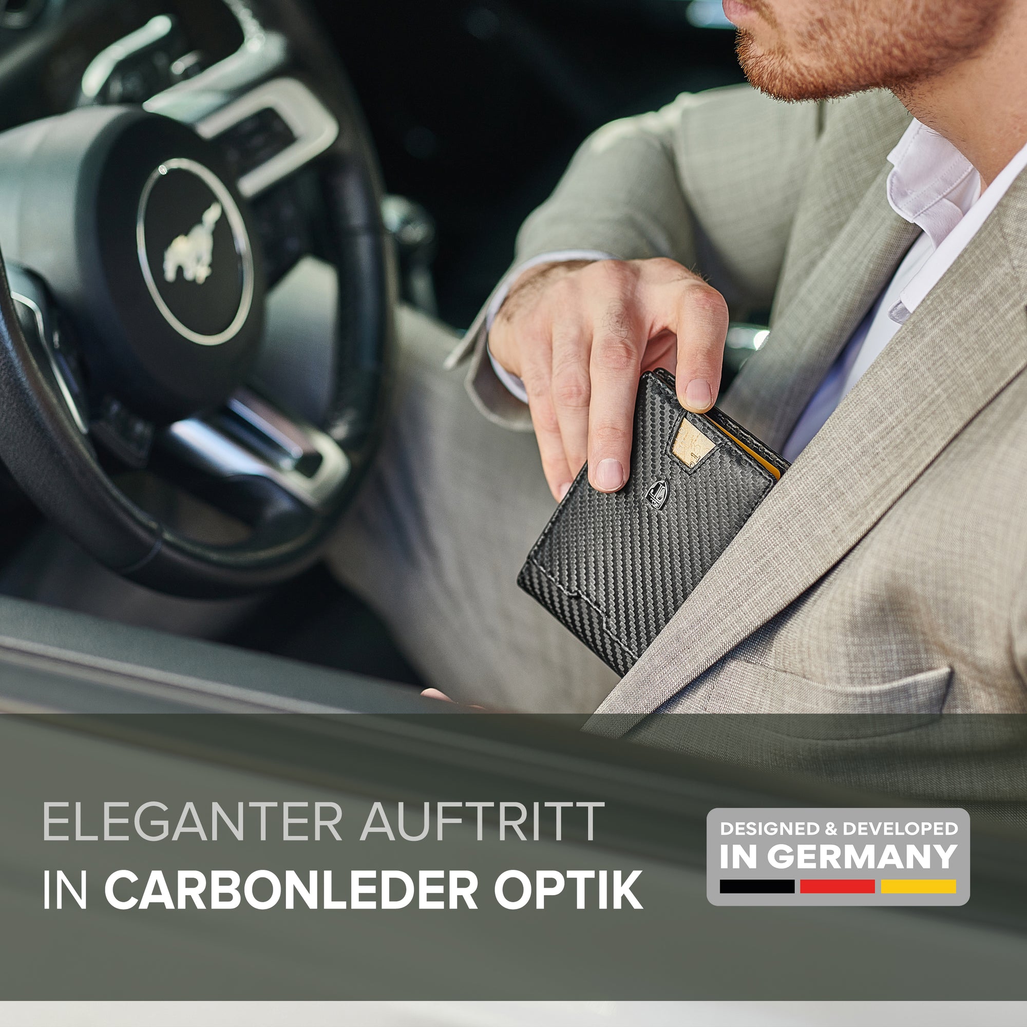 Geldbörse mit Geldklammer ZURICH