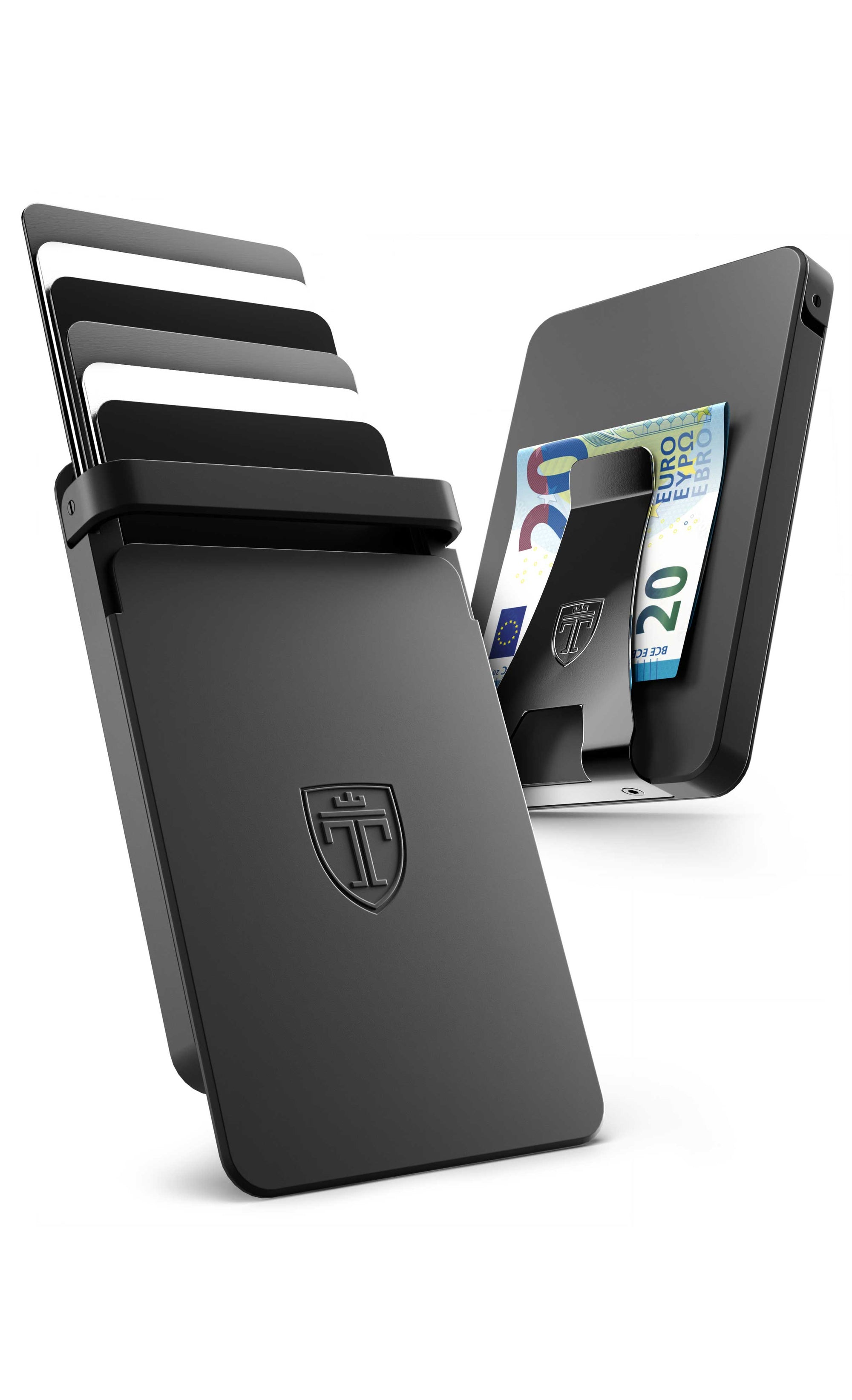 SLYDE Aluminium Kartenetui mit RFID Schutz