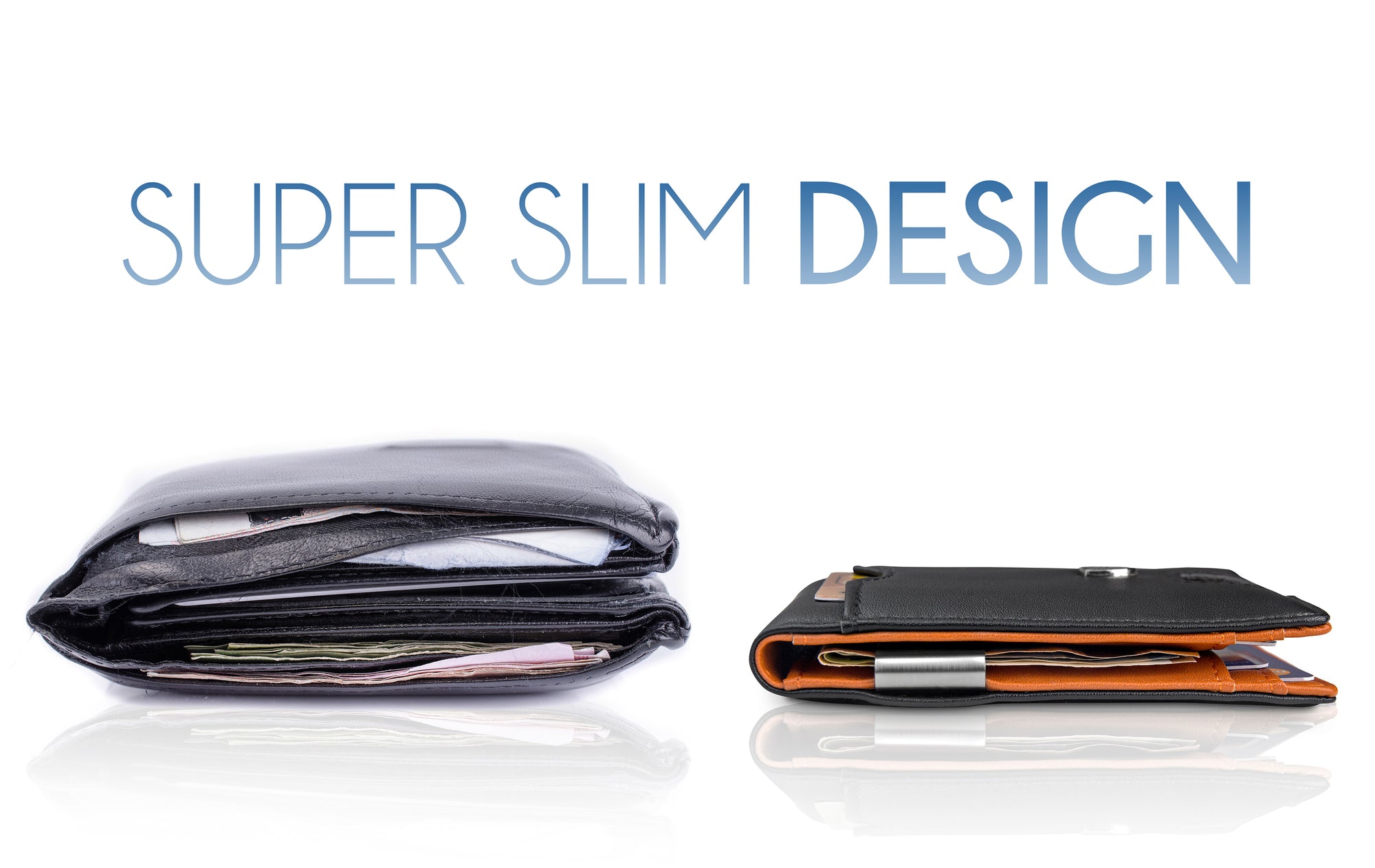 Geldbörse mit Geldklammer LONDON (B-Ware)