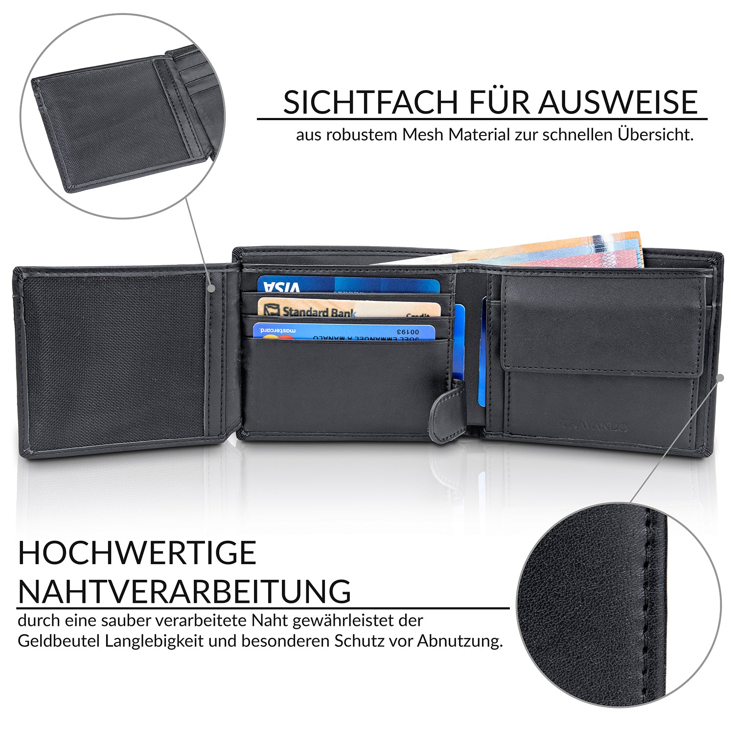 Klassische Geldbörse TOKYO (B-Ware)