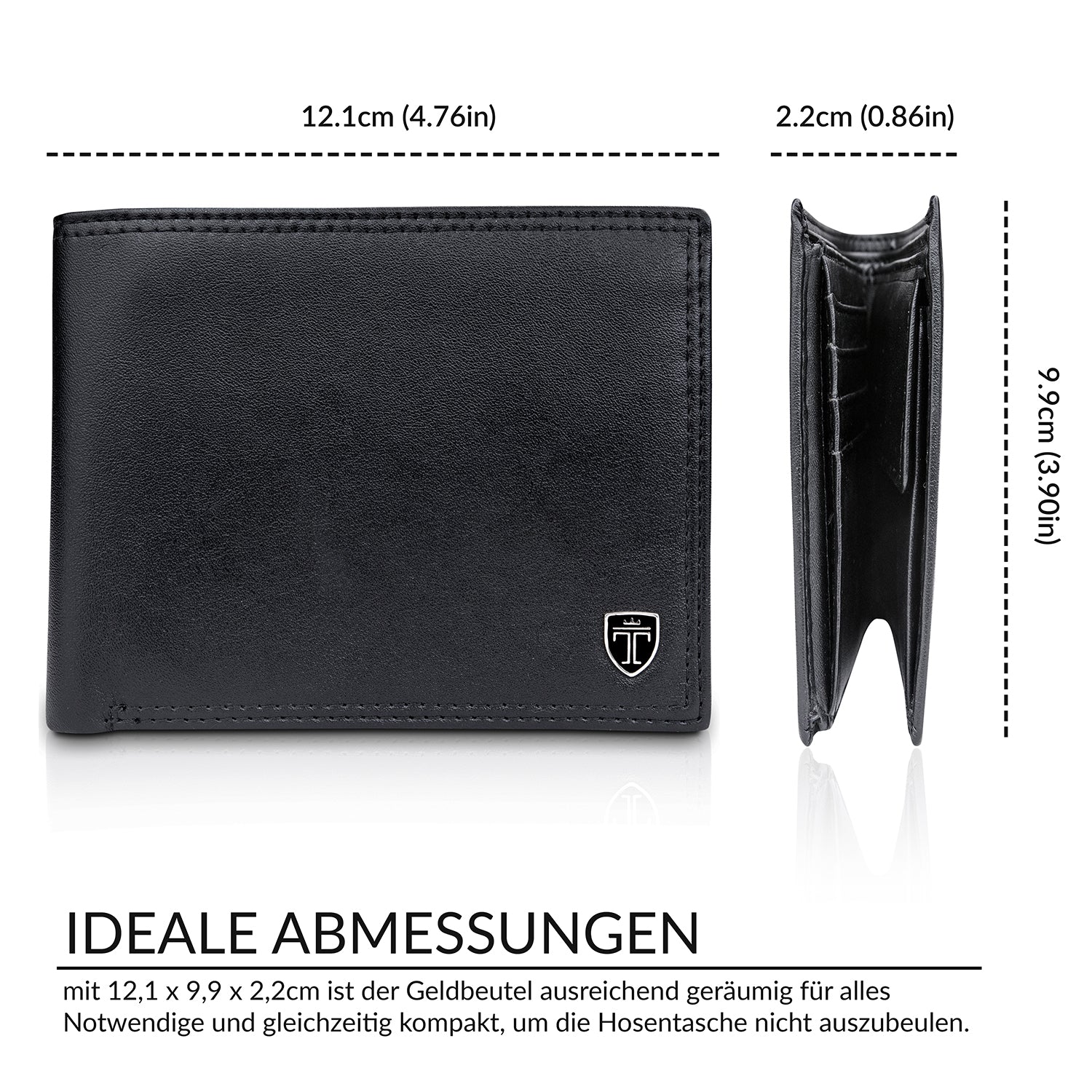 Klassische Geldbörse OSLO (B-Ware)