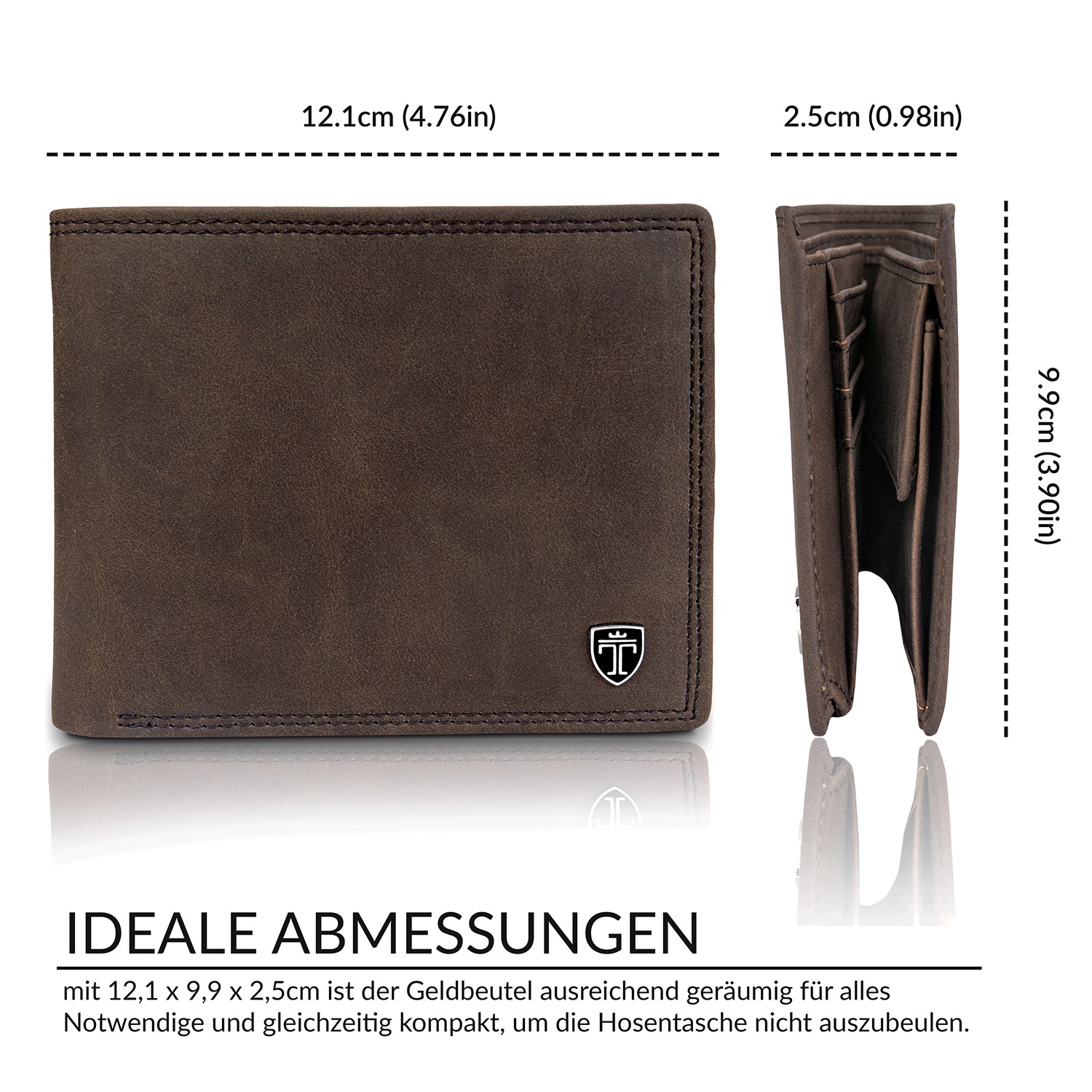 Klassische Geldbörse MADRID (B-Ware)