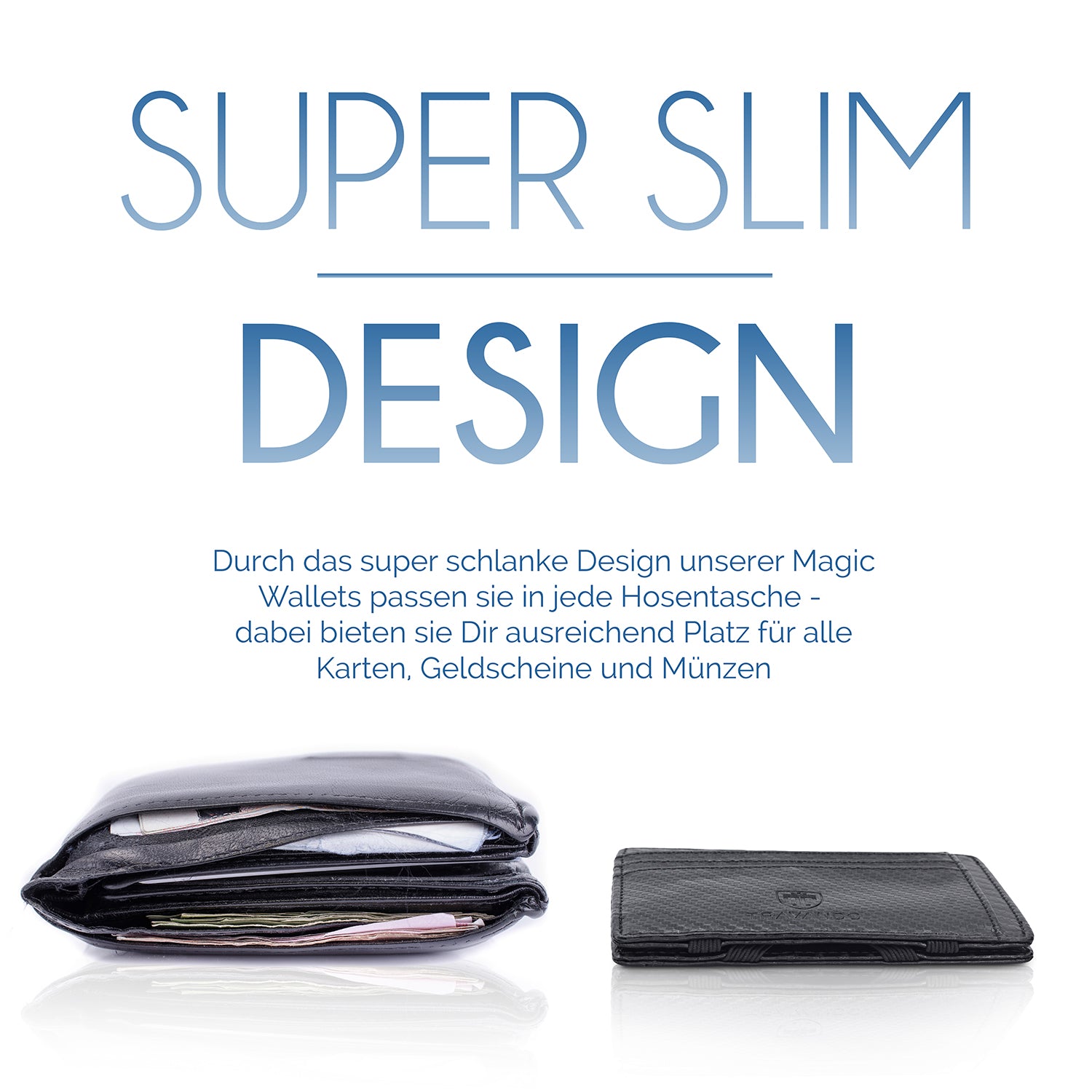 Magic Wallet VEGAS (carbon)