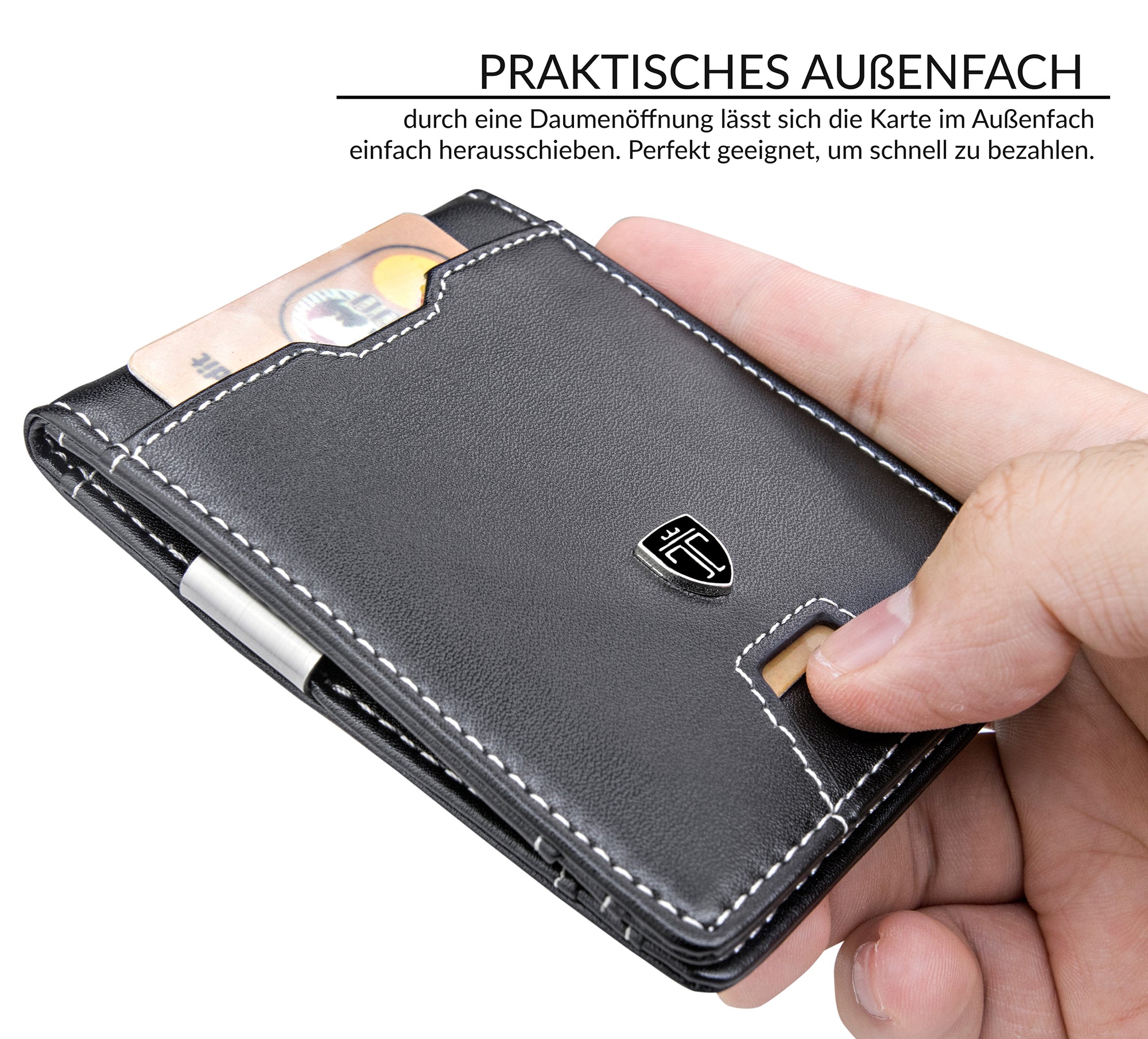 Geldbörse mit Geldklammer DUBAI (B-Ware)