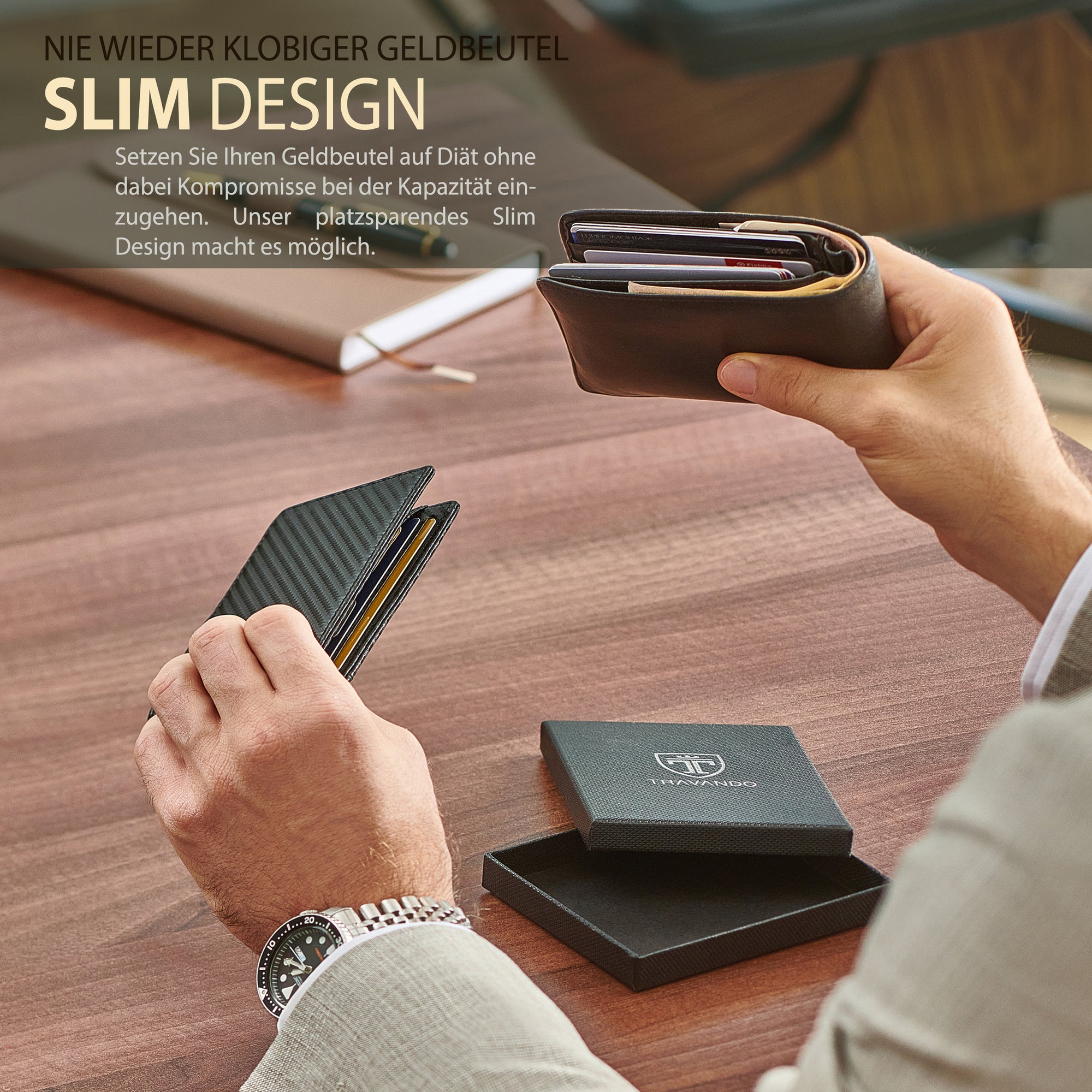 Geldbörse mit Geldklammer AMSTERDAM (B-Ware)