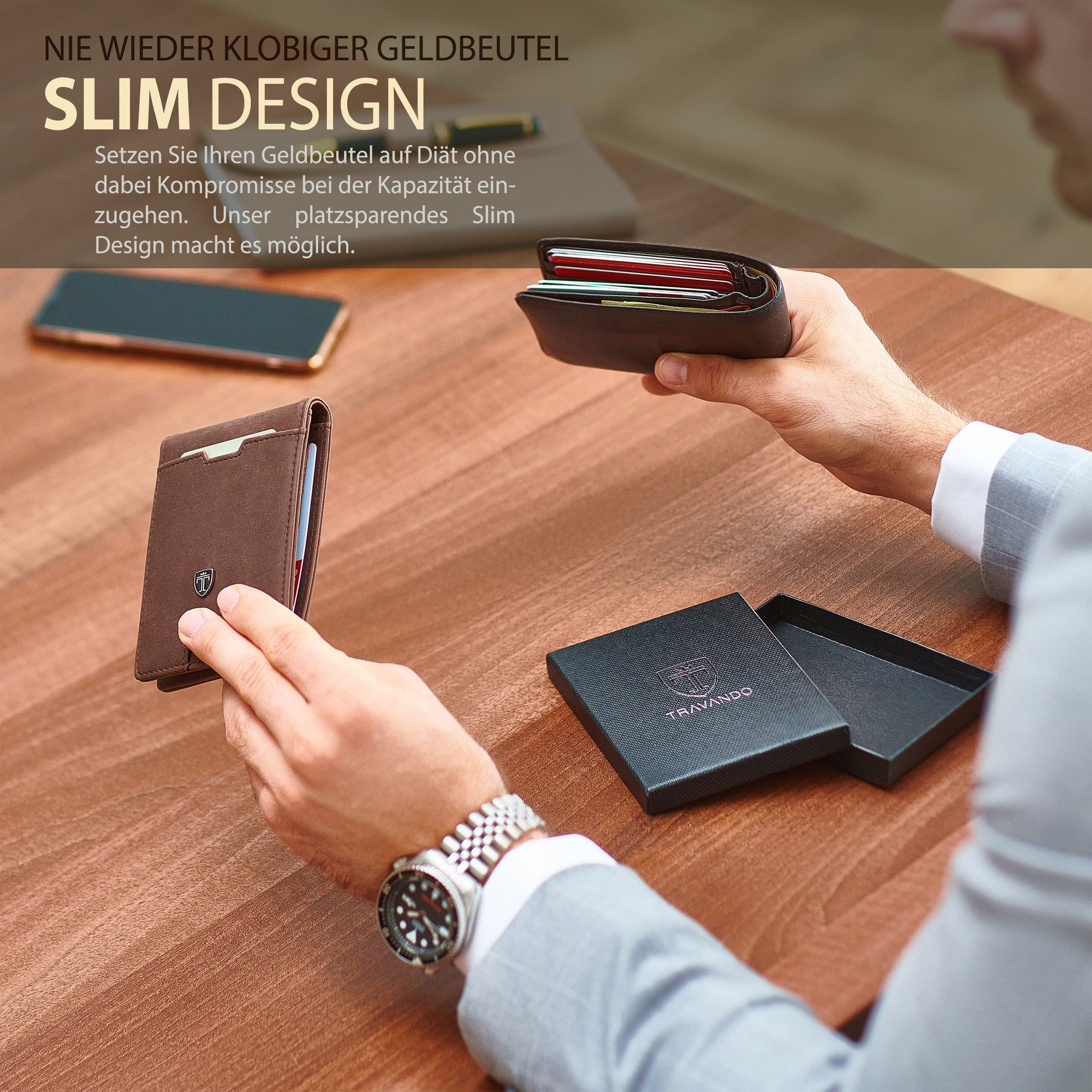 Geldbörse mit Geldklammer SAO PAULO (B-Ware)