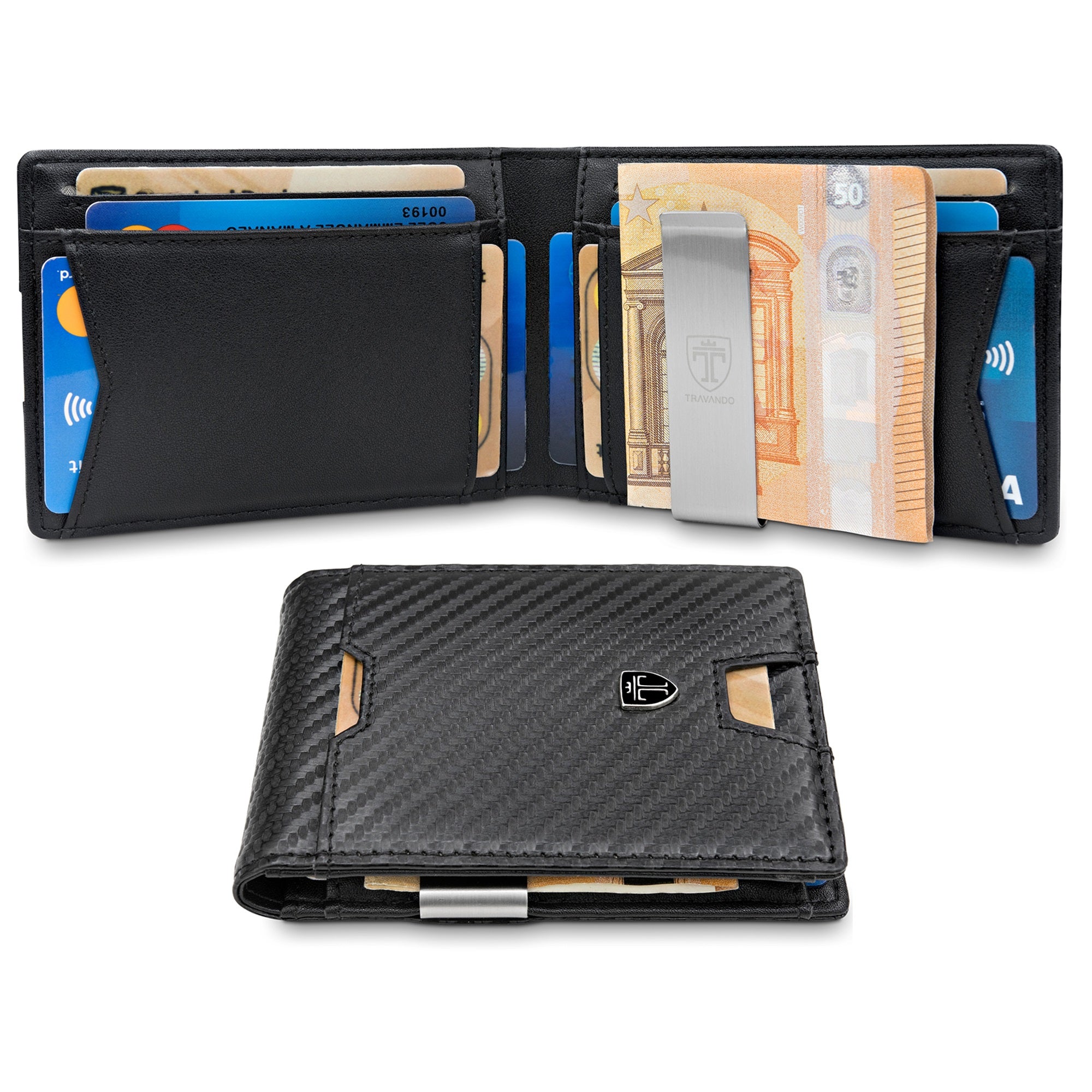 Geldbörse mit Geldklammer ZURICH TRAVANDO Wallets