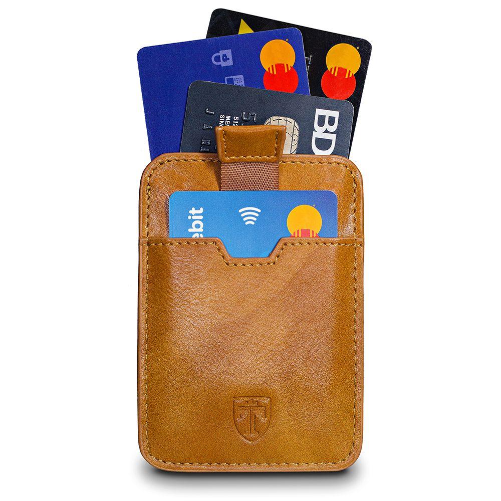 geldbeutel männer geldklammer slim portemonnaie geldbörse herren kaufen brieftasche portmonee portmonaise Geldtasche herrengeldbeutel herrengeldbörse geldscheinklammer geldclip RFID Wallet Geschenk braun klein Geschenk Boston travando karten